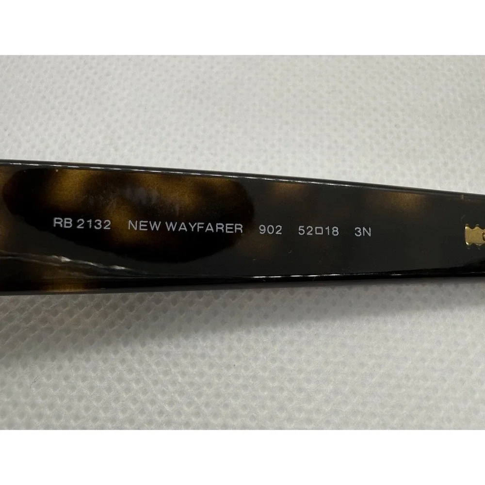 Ray-Ban New Wayfarer RB2132 902 Tortoise 52mm 18mm Eyeglass Frames Only